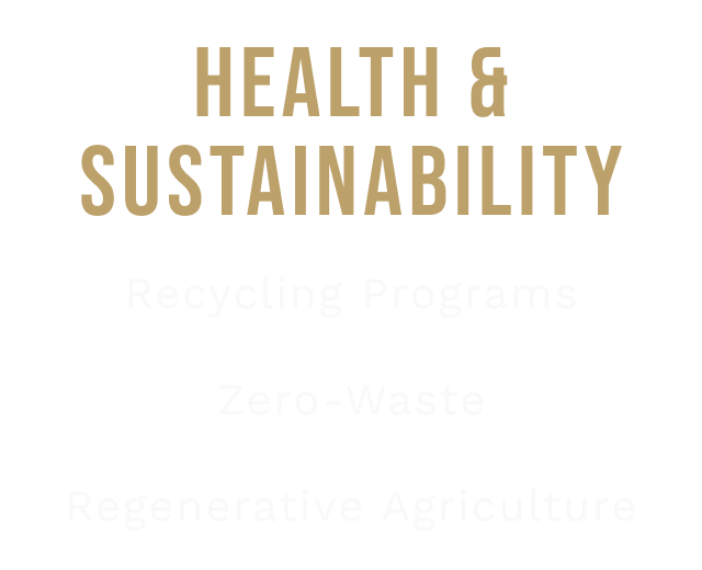 Health and Sustainability 